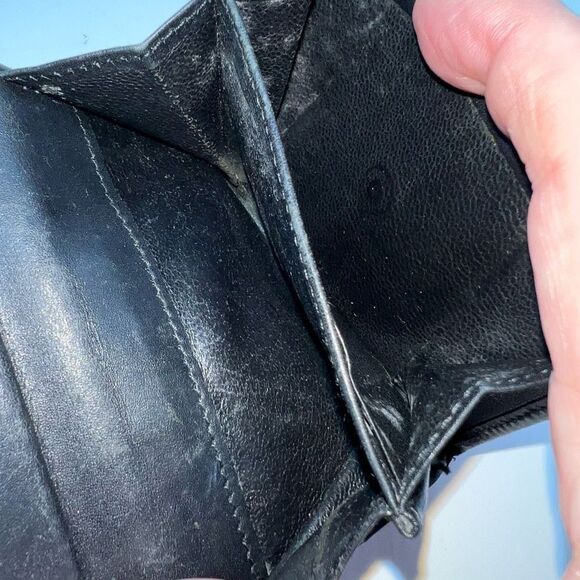 GUCCI W Hook Wallet GG Canvas Canvas x Leather Authentic - Picture 10 of 16